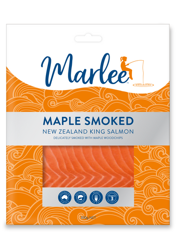 Maple Smoked King Salmon 100g